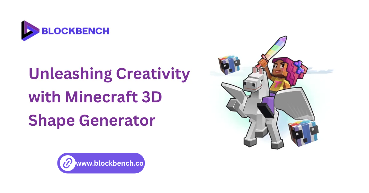 unleashing creativity with minecraft 3d shape generator